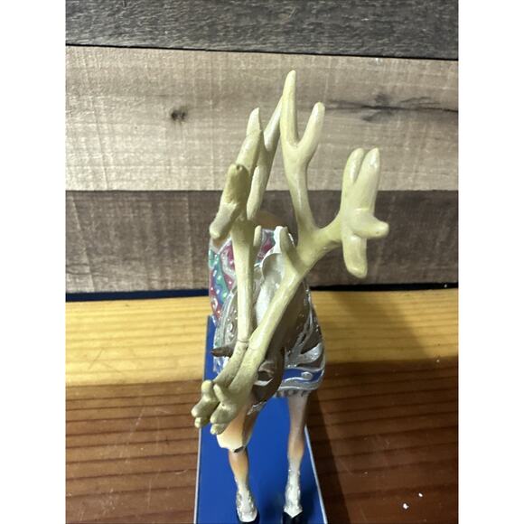 The Trail Of Painted Ponies Reindeer Roundup Christmas In Box -flaw 2E 0262 - Picture 4 of 7